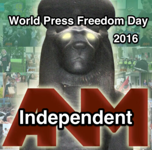 ANM Independent - banner image World Press Freedom Day 2016