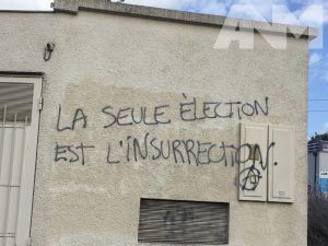 Graffiti in the banlieu of Bordeaux - ICSA 2017 - Cultic Dynamics and Radicalisation