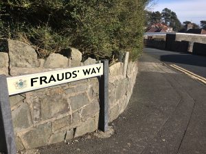 Fake Feminism - Accurate renaming of the street where Jonathan Price stole the home of a disabled woman and three girls. In honour of #Doughtystwomen.
