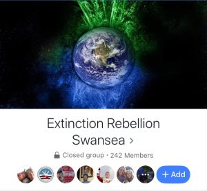 Extinction Rebellion Swansea on Facebook