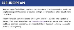 ANM: The Information Commissioner's Office - Information Theatre. Why did the ICO spend srcset=