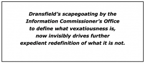 ANM - quote re FOI scapegoating from ANM: The Information Commissioner's Office - Information Theatre .